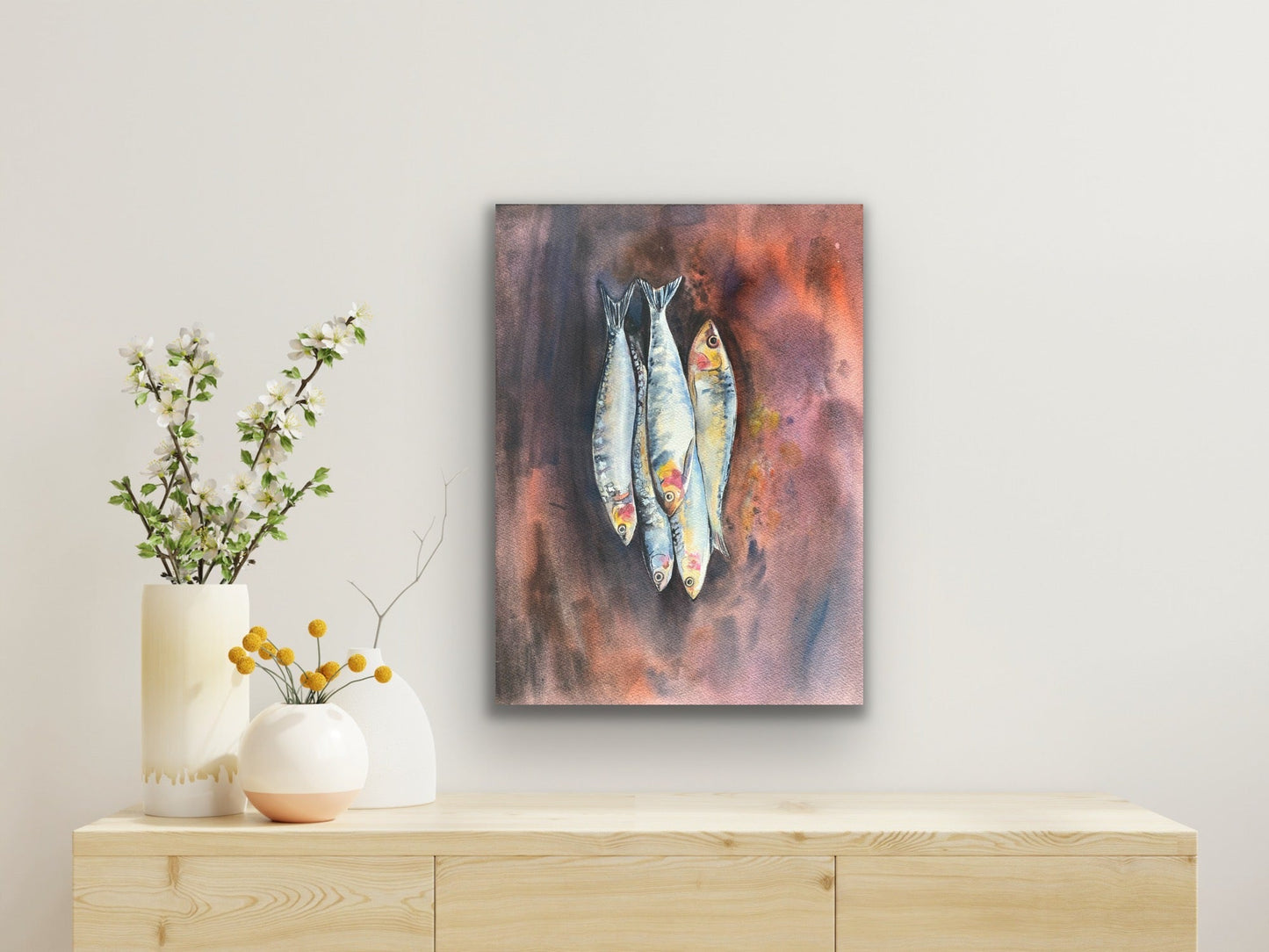 Resting the Fins - Fine Art Print